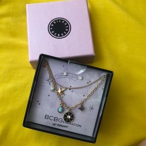 BCBG 18” pendant + earrings pack
